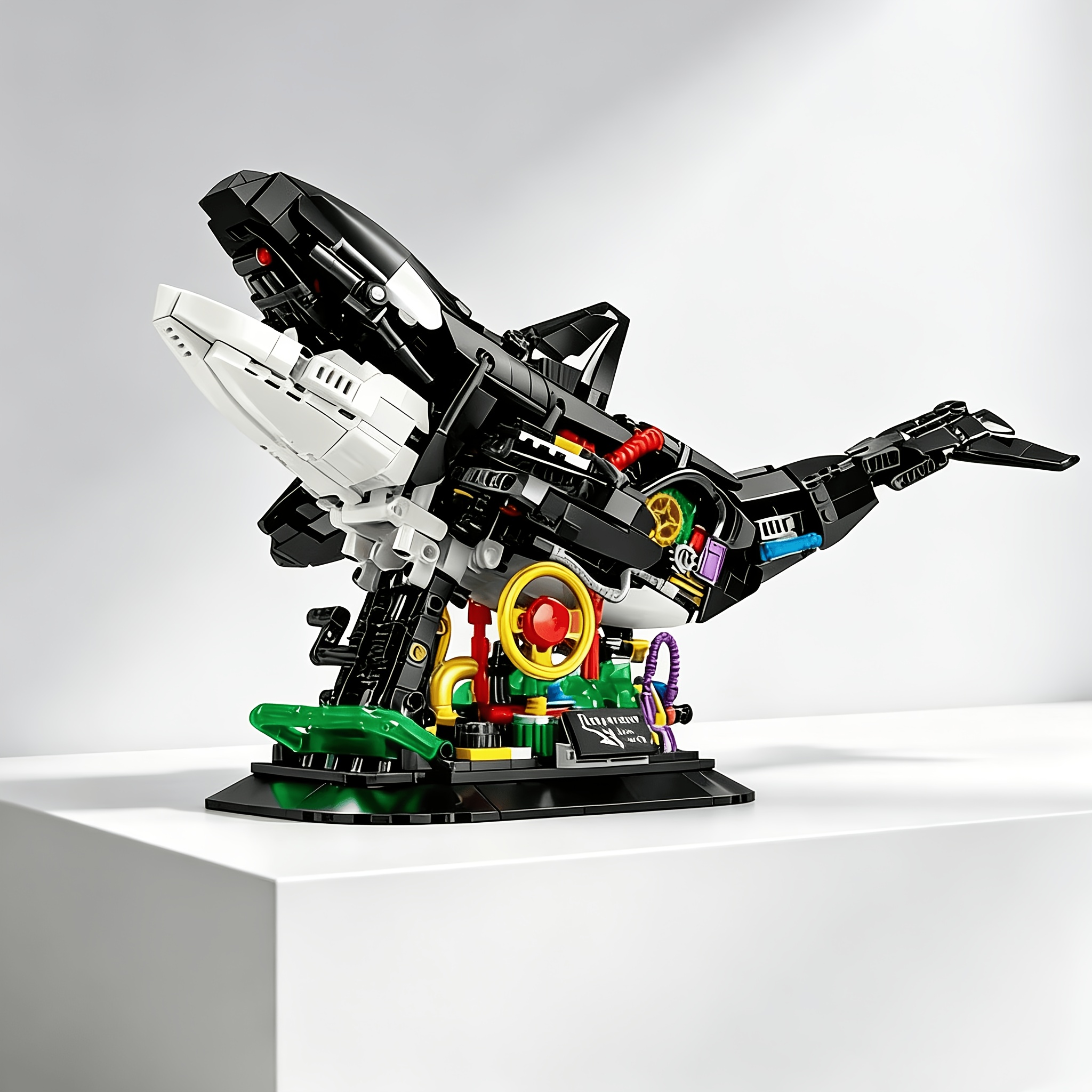 Mechanical Orca Building Block Set